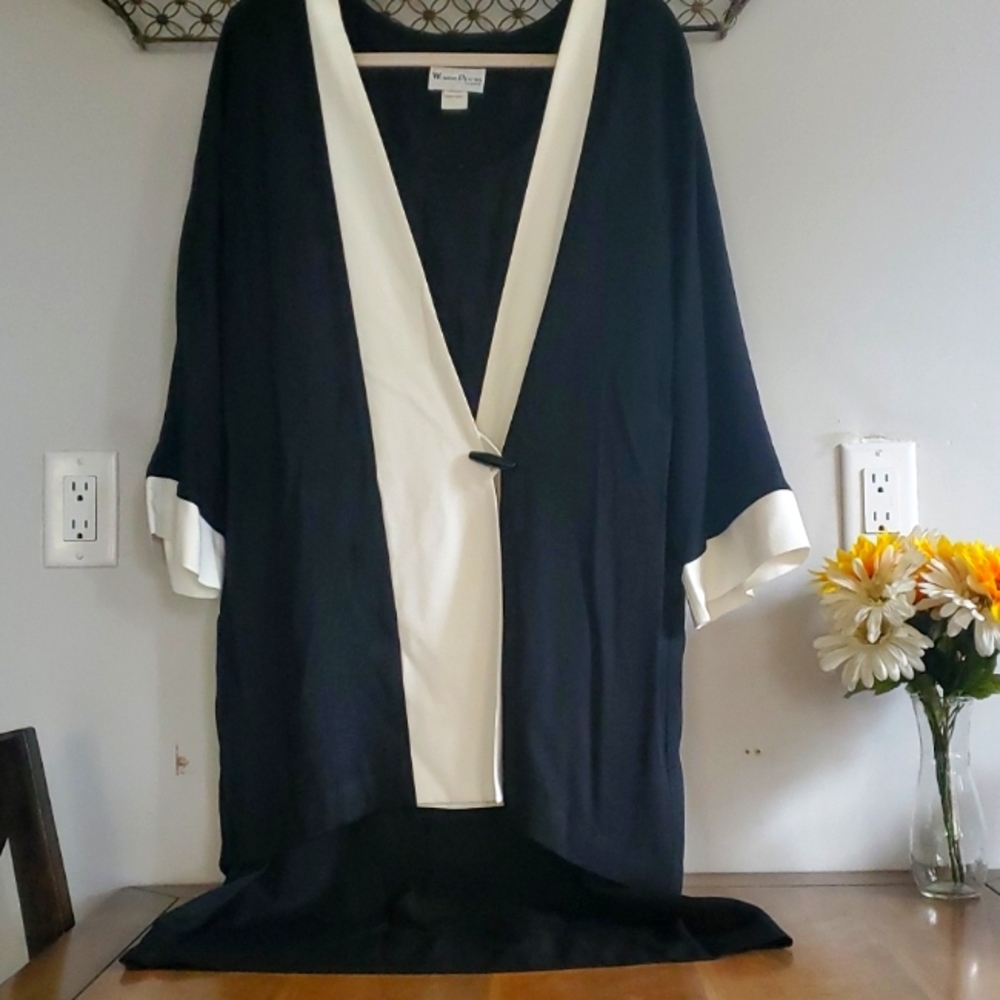 Vintage women's petites dress and cover set